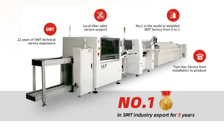 High Precision LED Assembly Line/ SMT / PCBA Line (E8/P300)