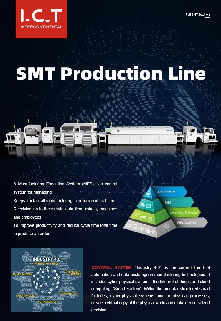 High Precision LED Assembly Line/ SMT / PCBA Line (E8/P300)