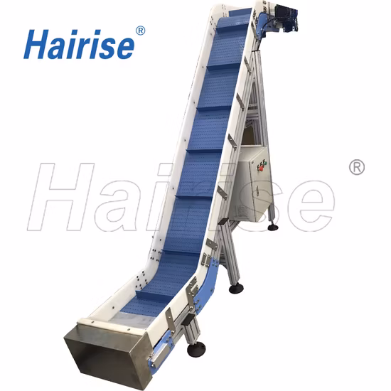 Модульная система ленточного конвейера для пищевых продуктов Hairise с ISO